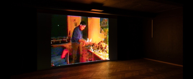 Installationsbillede fra Mathieu J. H. Hansen afgangsværk