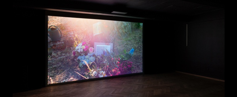 Installationsbillede fra Mathieu J. H. Hansen afgangsværk