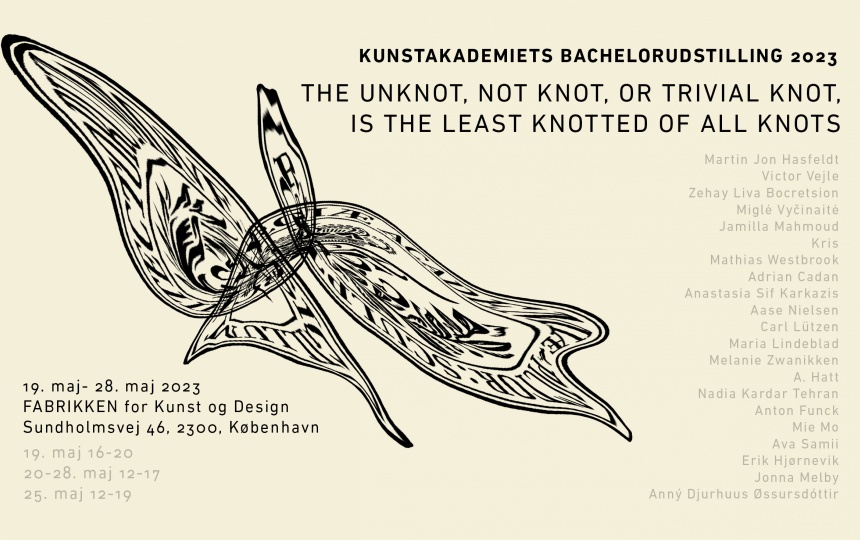 Bachelorudstillingens plakat