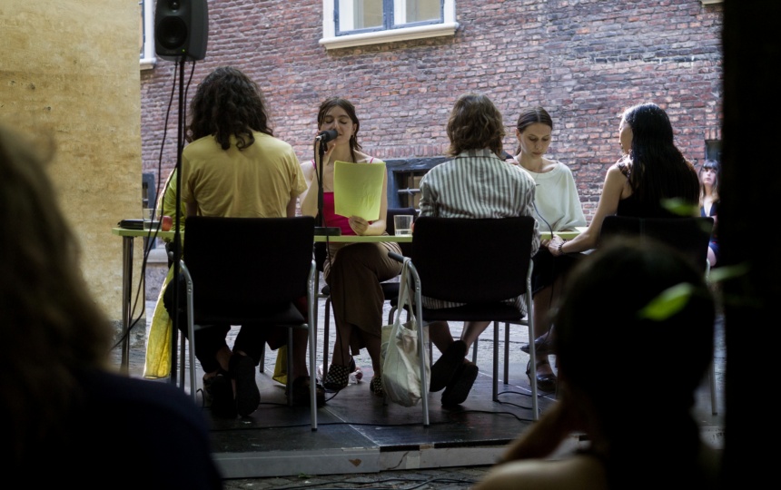 Performance ved Rundgang 2021